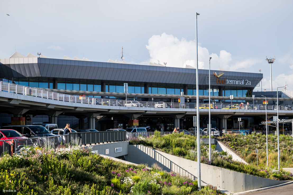 A Budapest Liszt Ferenc Nemzetközi Repülőtér 2A terminálja 2024. május 30-án