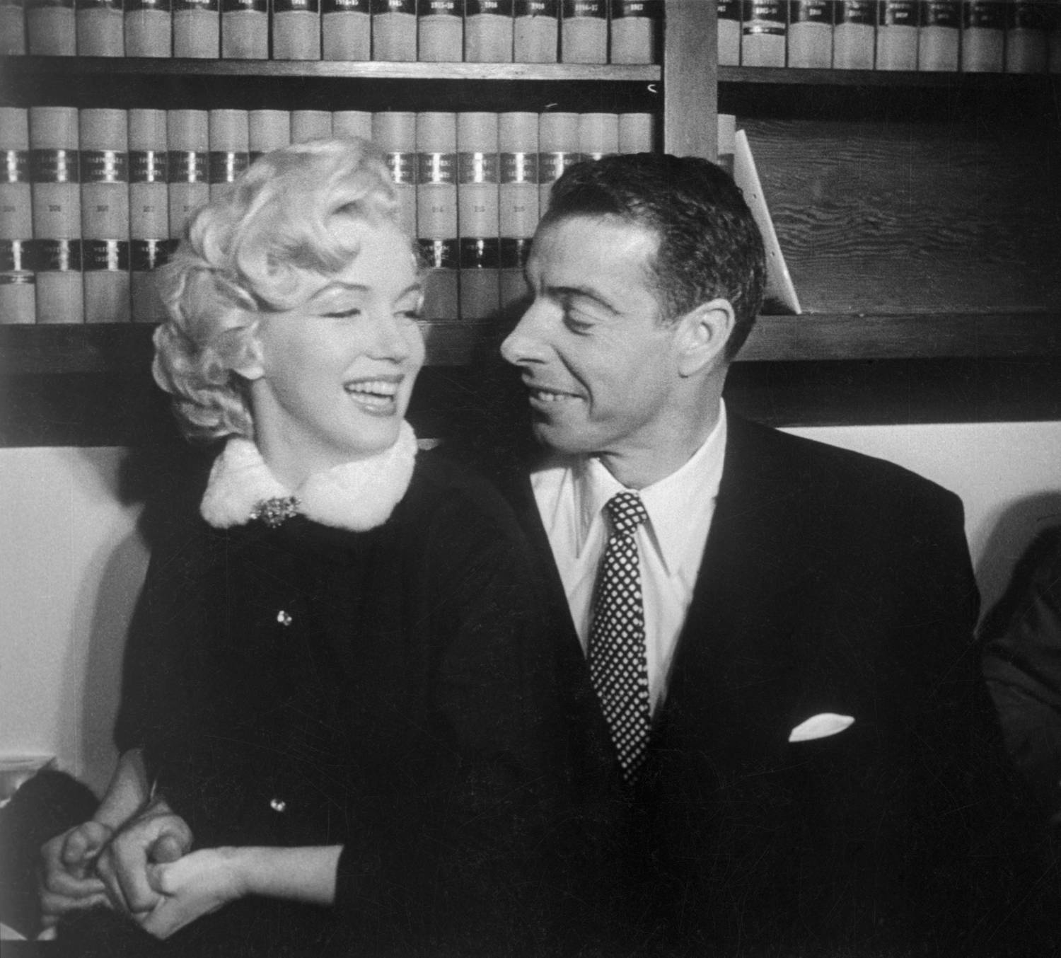 Marilyn Monroe és Joe DiMaggio.
