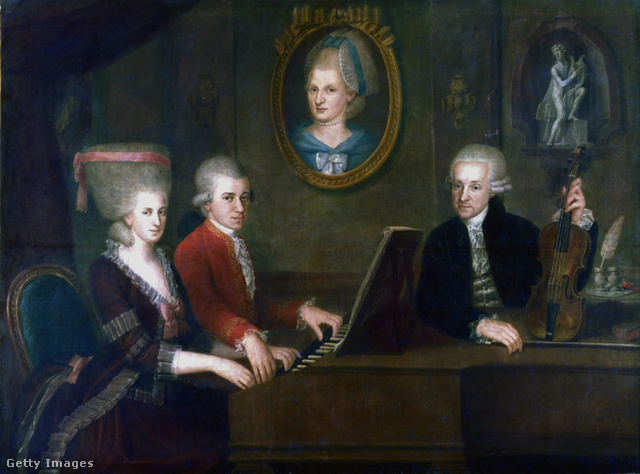 Mozart apja, Leopold sem örült a szerelemnek