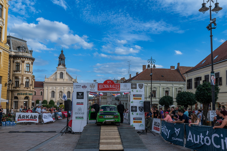 Mitropa Rally Cup-on Hadik András és Juhász István győzőtt 1:21,20,4-es idővel