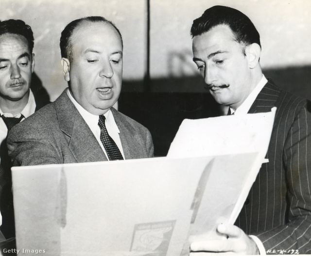 Hitchcock filmjének készítésében Dalínak is fontos szerepe volt