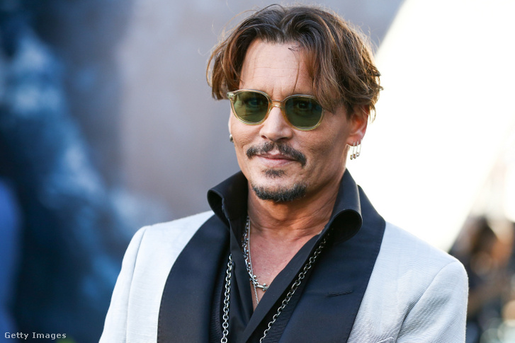 Johnny Depp 2017. május 18-án Hollywoodban, Kaliforniában