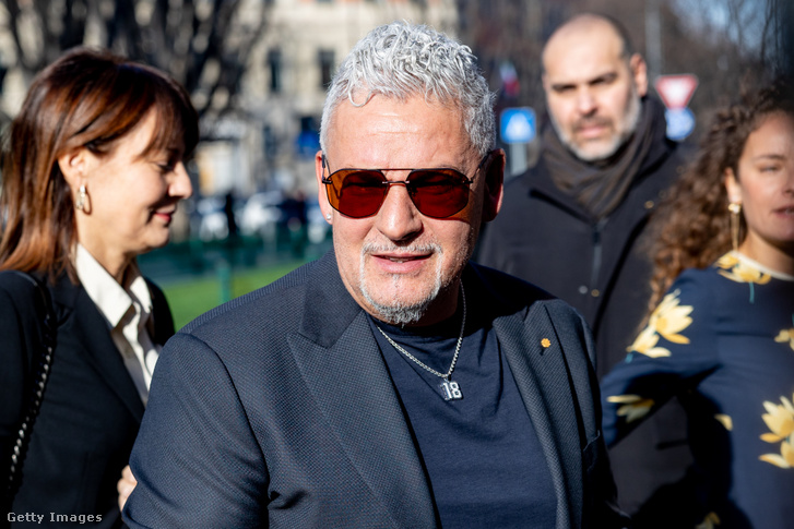 Roberto Baggio 2023. január 14-én Milánóban, Olaszországban