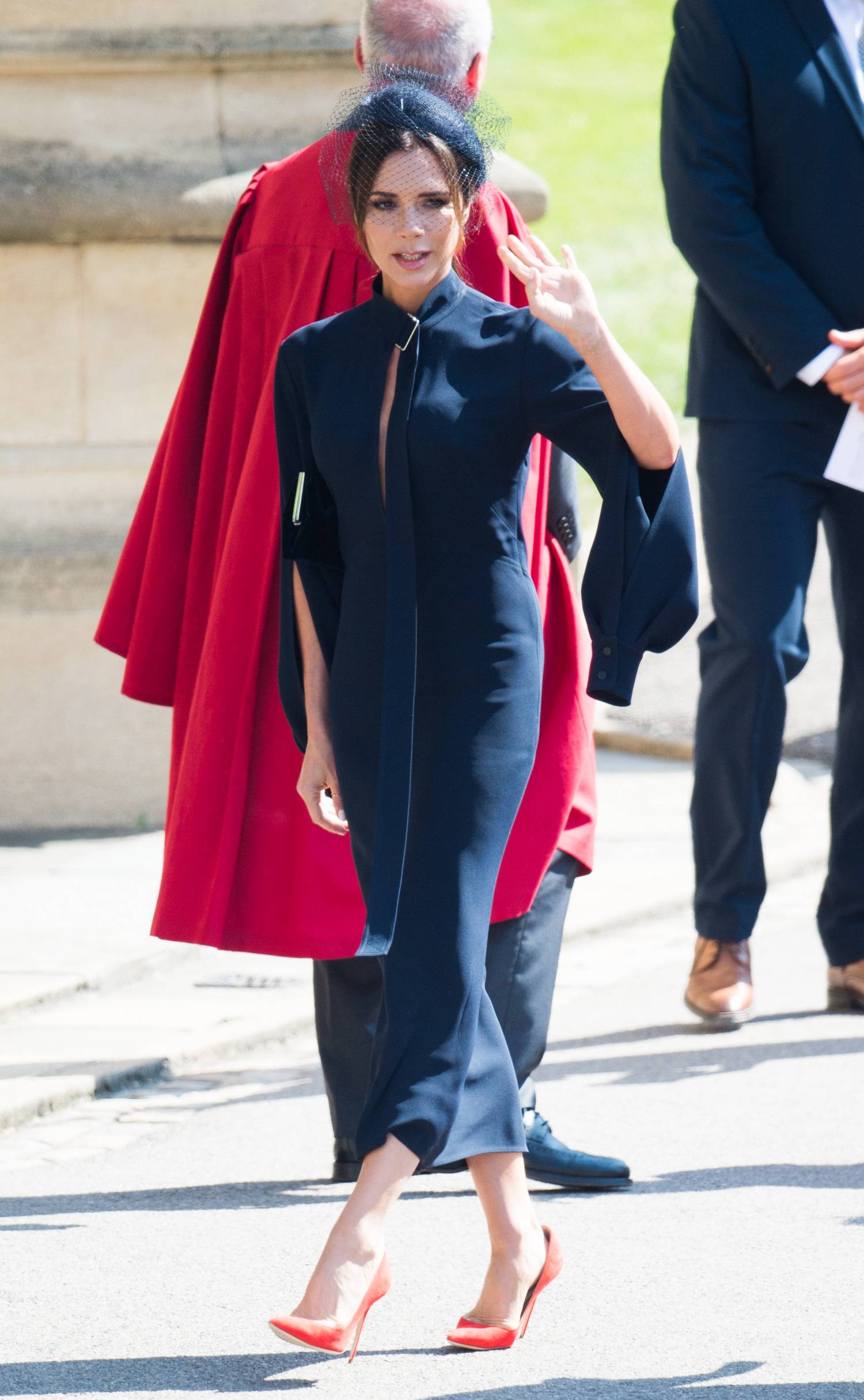 Beckhamék még Harry és Meghan esküvőjén is ott voltak.