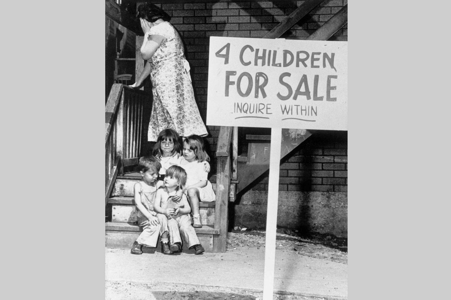 Négy gyerek eladó, Chicago, 1948. augusztus 4.