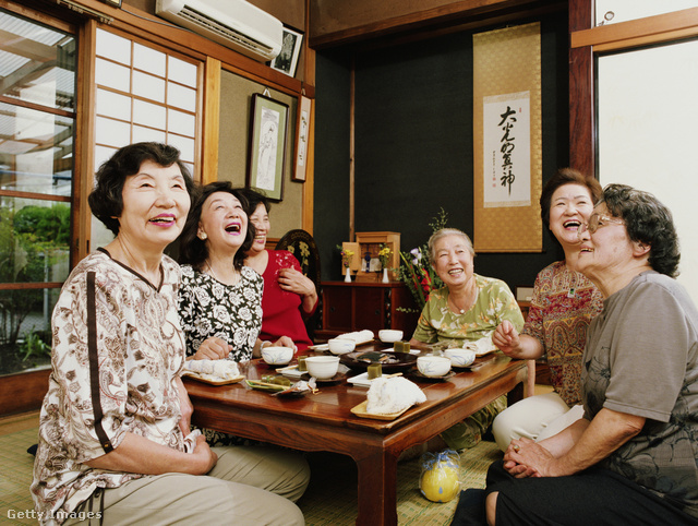 Nem véletlen, hogy a japánokon lassabban mutatkoznak meg az öregedés jelei
