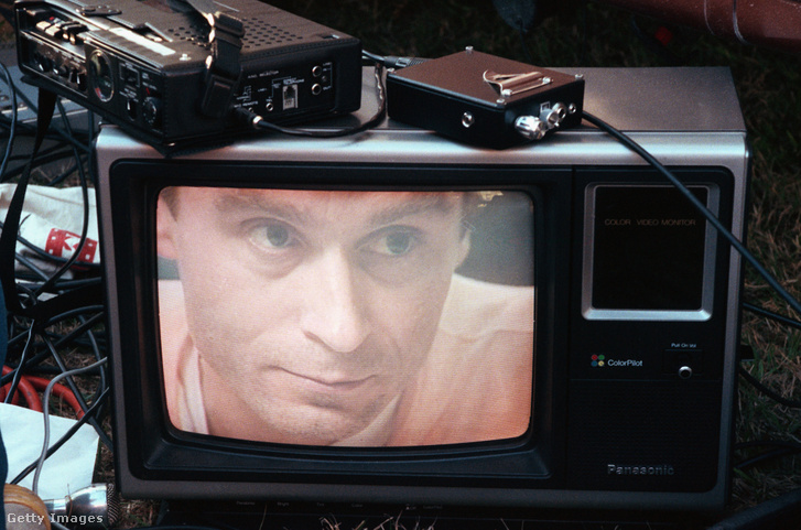 Ted Bundy képe a tv-ben 1989. január 24-én