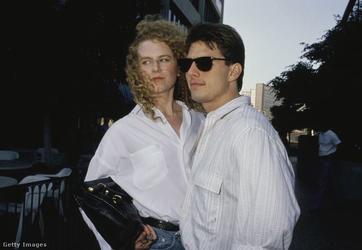 Nicole Kidman és Tom Cruise 1990-ben