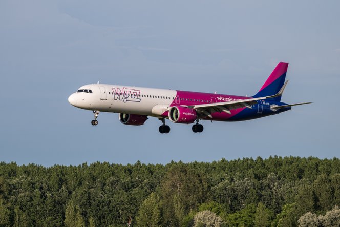 Madárral ütközött a Wizz Air Tallinnba tartó gépe, kényszerleszállást hajtottak végre Budapesten