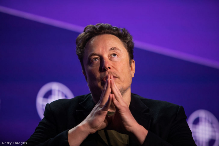 Elon Musk. (Fotó: Apu Gomes / Getty Images Hungary)