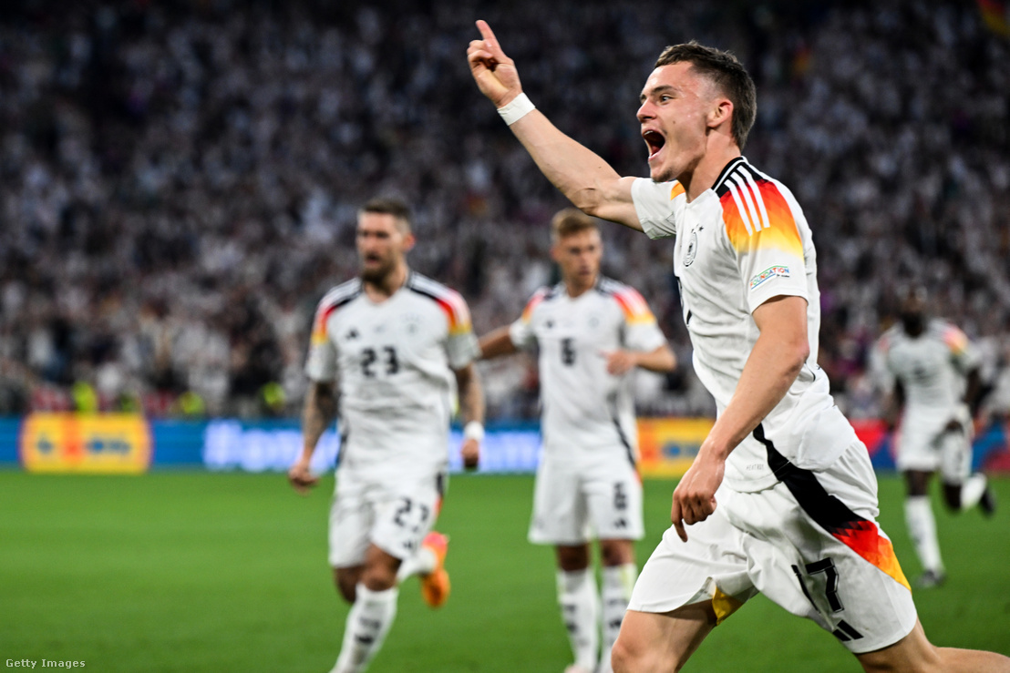 Florian Wirtz öröme a skótok ellen