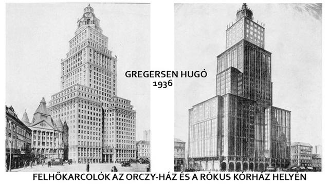 Budapesti felhőkarcoló-tervek a két világháború között