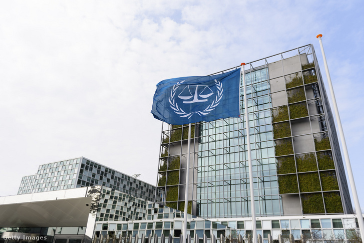 A Nemzetközi Büntetőbíróság (ICC) épülete 2022. március 29-én