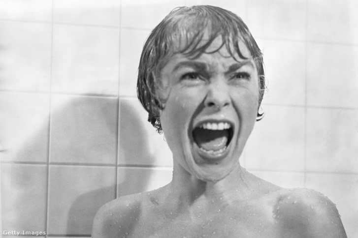 A Psycho című film zuhanyjelenetében Marion Crane
