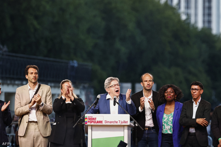 Jean-Luc Melenchon 2024. július 7-én