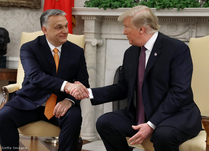Orbán Viktor és Donald Trump 2019. május 13-án