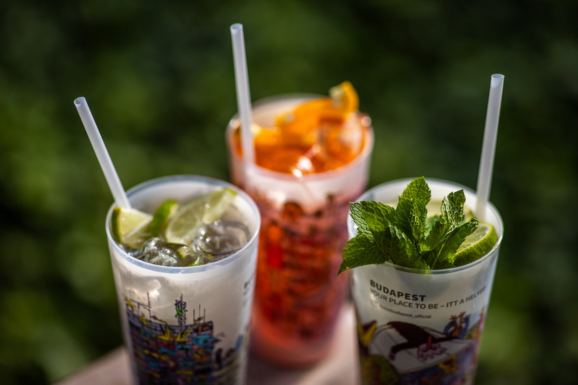 Tanqueray Blackcurrant Royale, Aperol Spritz és Mojito