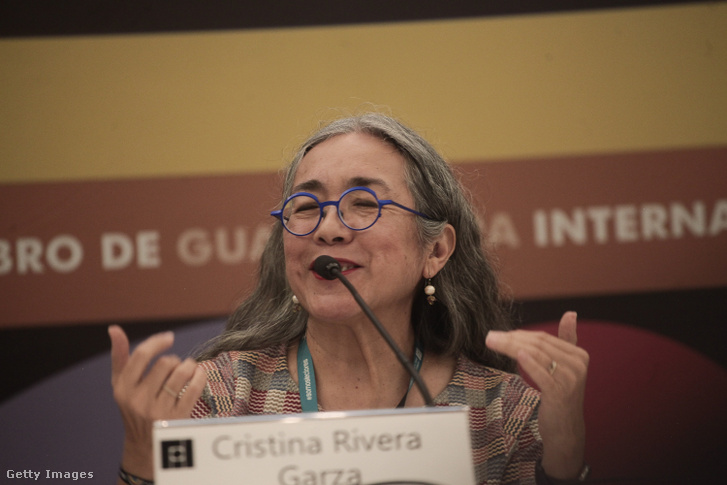 Cristina Rivera Garza 2023. november 25-én Guadalajarában, Mexikóban