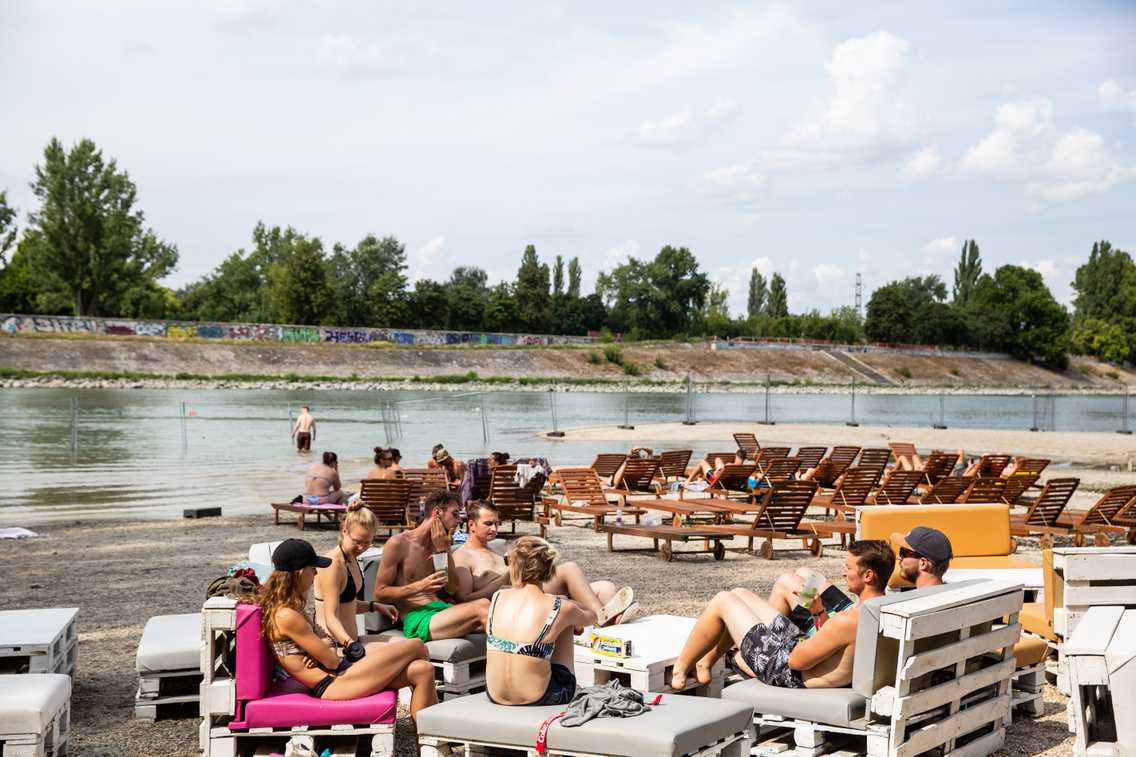 Sziget Beach in 2019