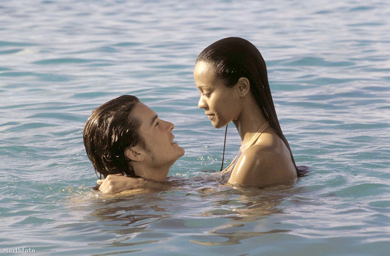 Orlando Bloom – Zoe Saldana„Utáltam megcsókolni Zoét! Végig az volt bennem, hogy »vidd már el a nyelvedet a számból, kérlek