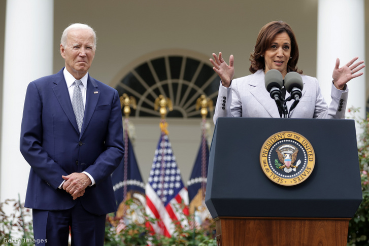 Joe Biden és Kamala Harris a Fehér Házban 2023. szeptember 22-én