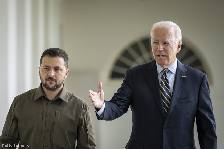 Volodimir Zelenszkij és Joe Biden 2023 szeptemberében