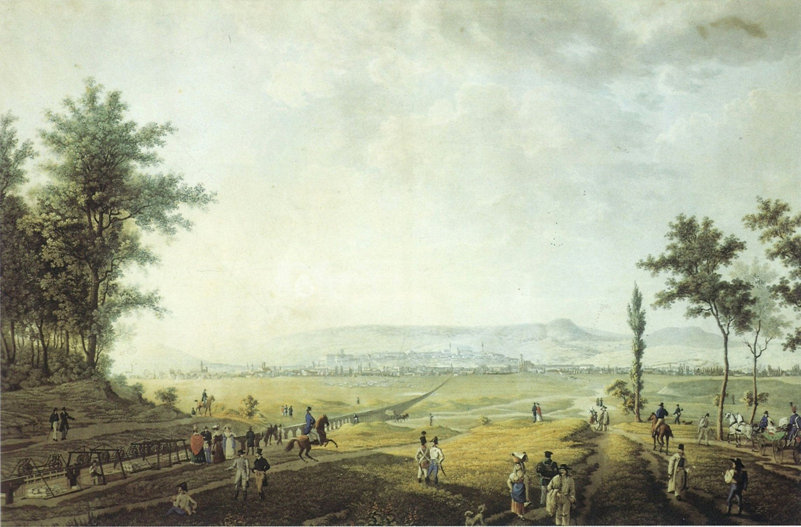 Hofbauer János metszete, 1827