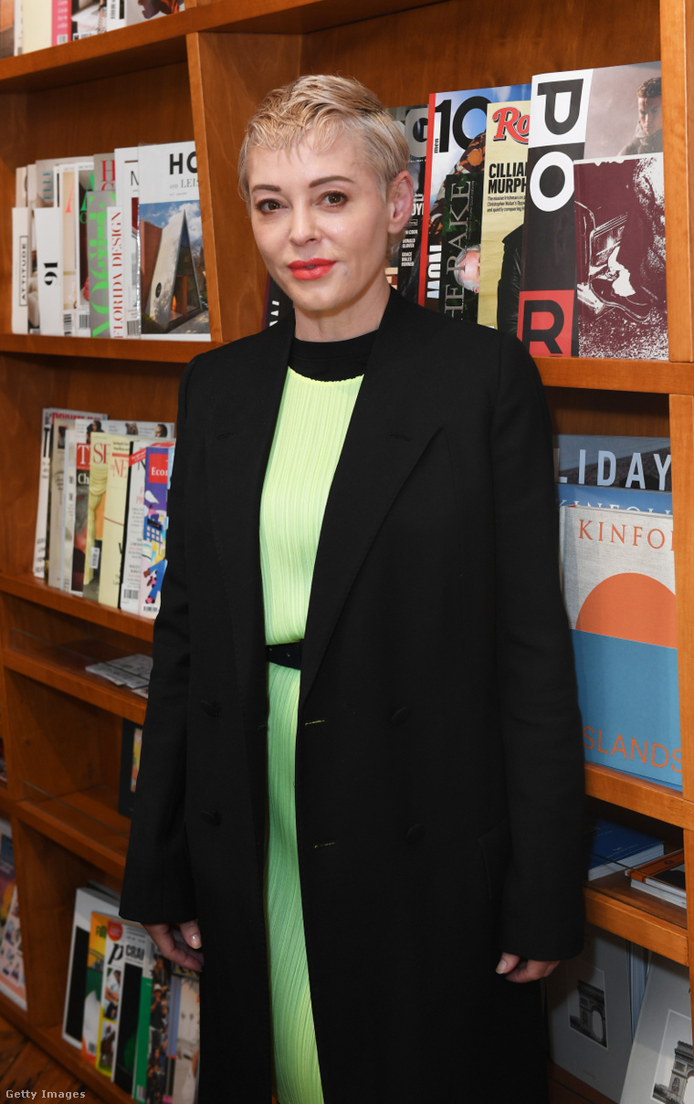 Rose McGowan napjainkban. (Fotó: Dave Benett / Getty Images Hungary)