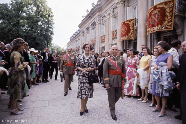 A spanyol generalisszimusz és élete nője