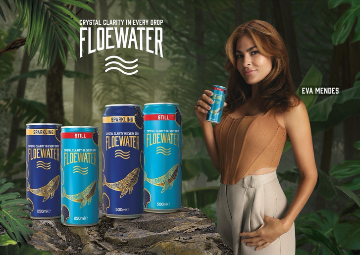 Eva Mendes a FloeWater kampányarca