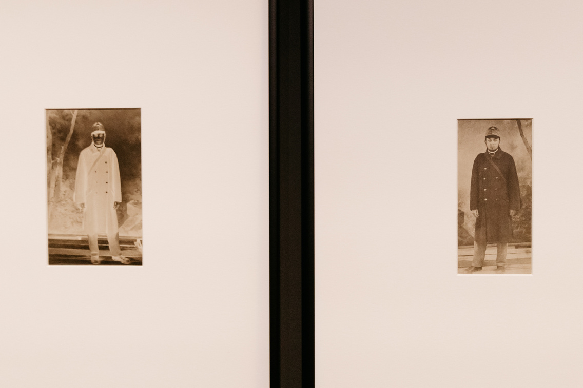 A special set of photos depicting Kertész himself