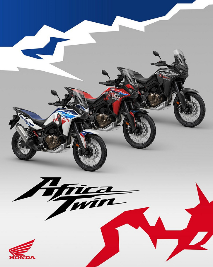 483925 Bold new graphics and colour options for 25YM Honda CRF11