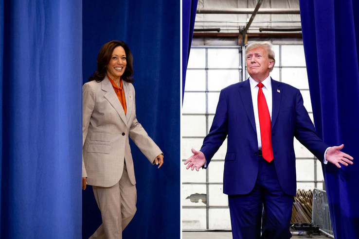 Mit üzen Kamala Harris és Donald Trump ruházata a&nbsp;kampányban?