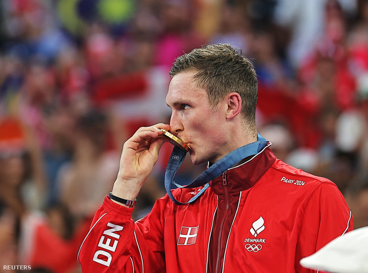 Az aranyérmes dán Viktor Axelsen