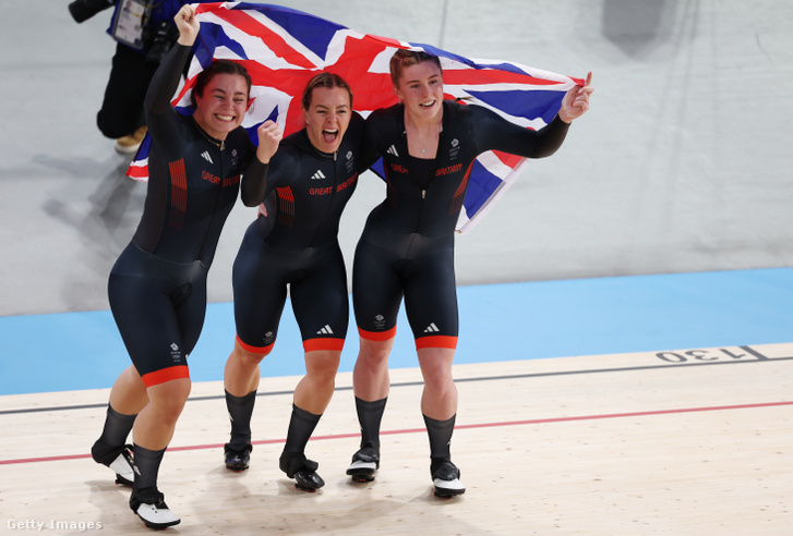 Világrekorddal olimpiai bajnok a brit női csapat