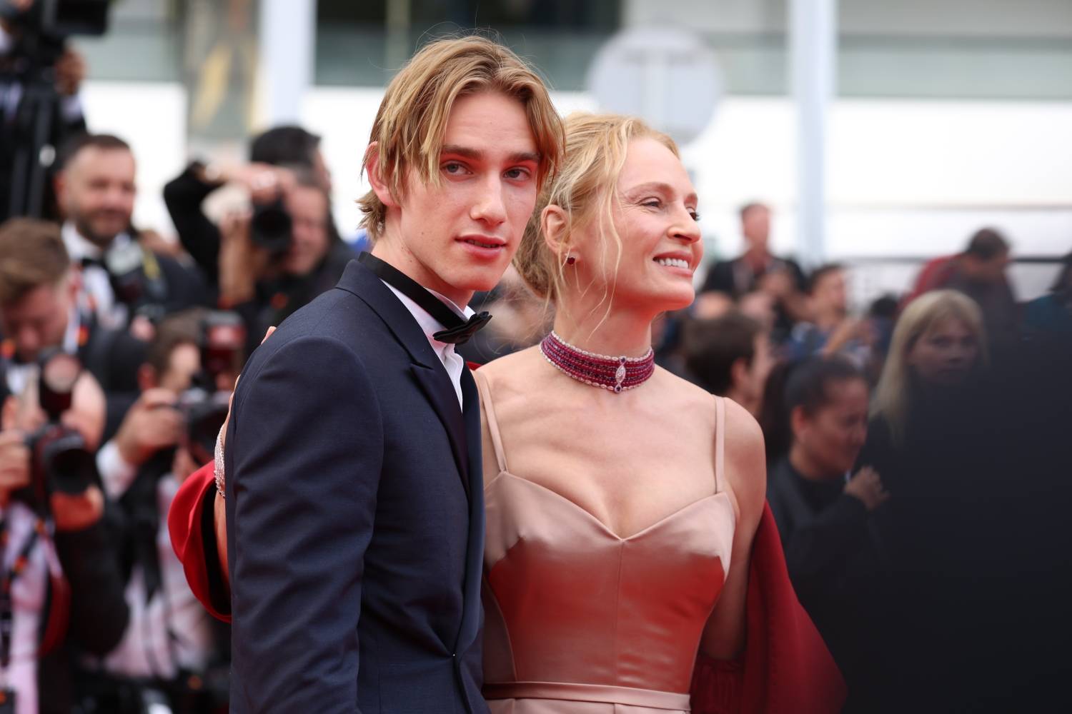 uma thurman és levon