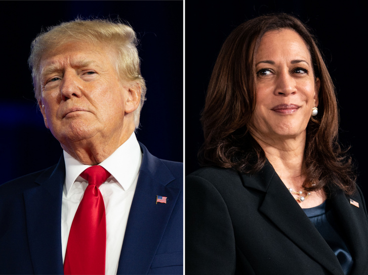 Donald Trump és Kamala Harris