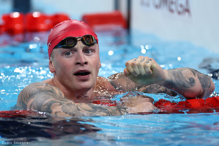 Adam Peaty 2024. augusztus 4-én