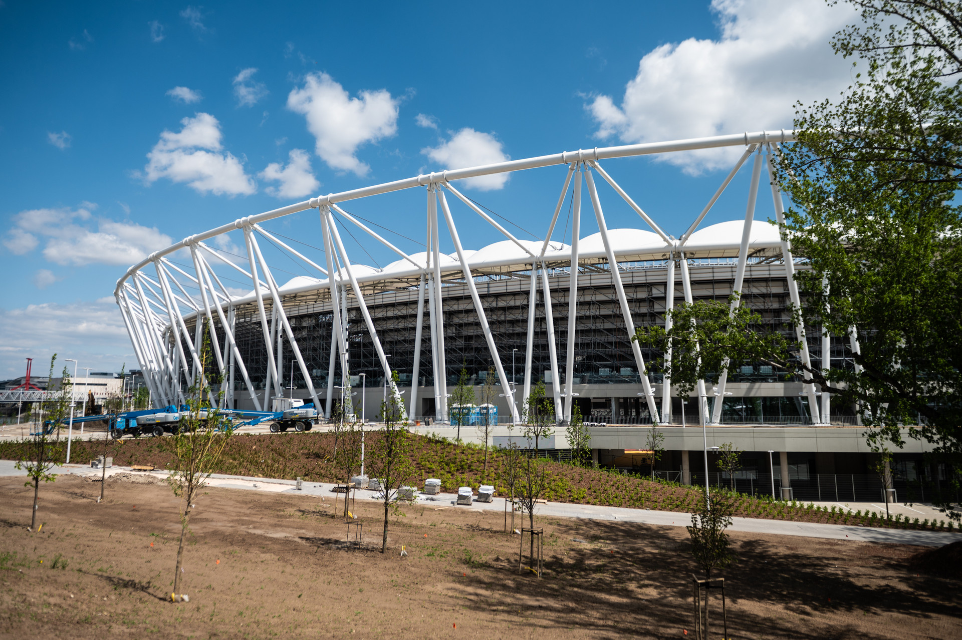 A stadion és környezete a 2023-as átadáskor