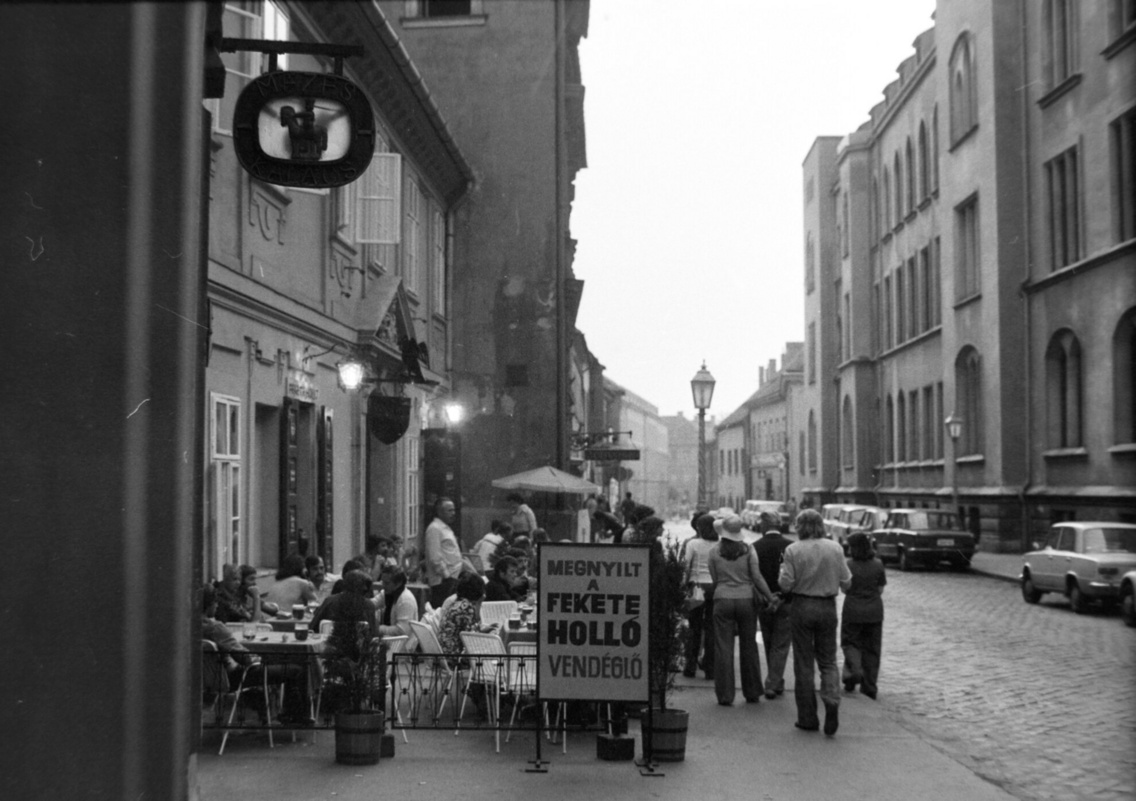 A Fekete Holló a 80-as években is kedvelt hely volt