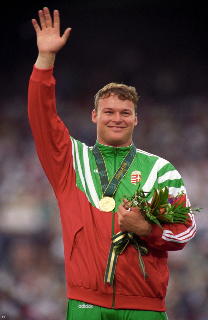 Kiss Balázs 1996-ban az atlantai olimpián