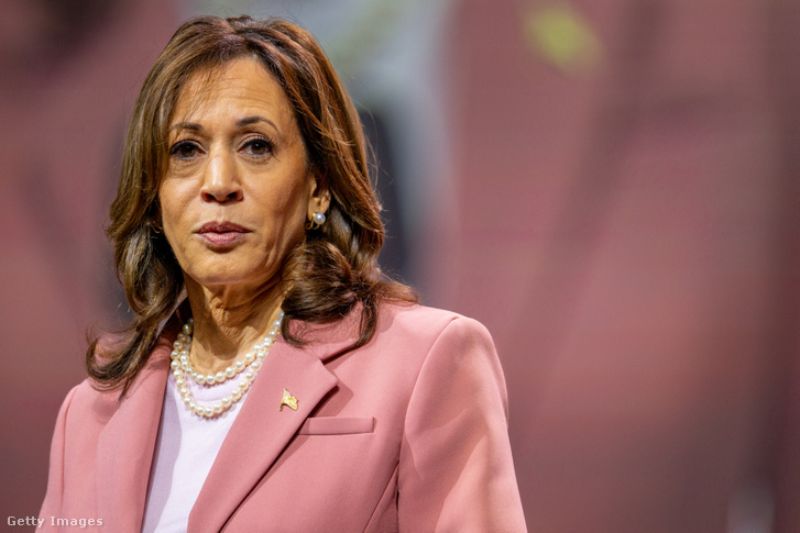 Kamala Harris 2024. július 10-én