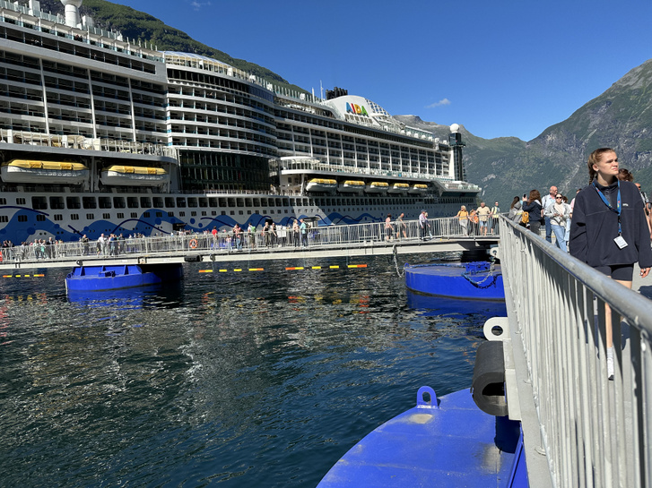 Kevesebb óceánjárót engednek be manapság a fjordba