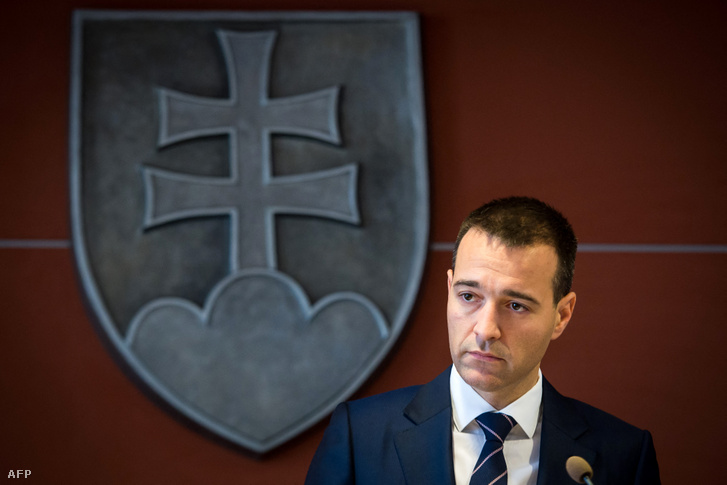 Tomás Drucker szlovák oktatási miniszter 2018. április 16-án