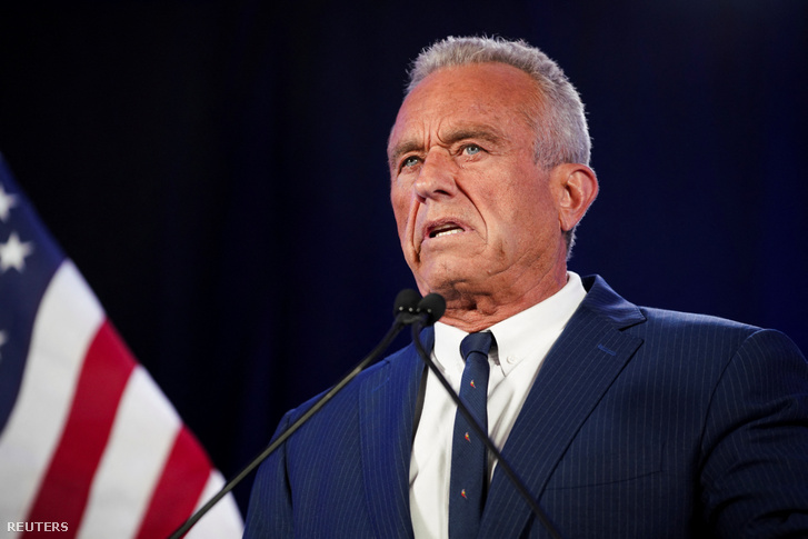 Robert F. Kennedy Jr. független elnökjelölt 2024. augusztus 23-án, Phoenixben