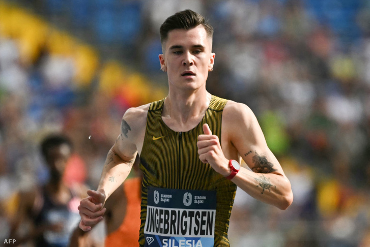 Jakob Ingebrigtsen 2024. augusztus 25-én