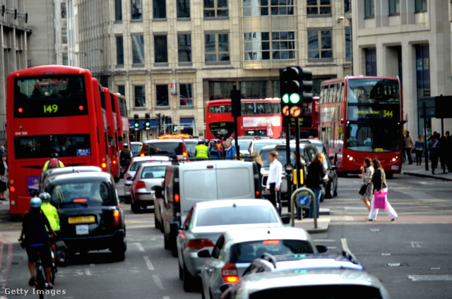 Londonban vannak a legnagyobb dugók – a brit fővárosban a legrosszabb autózni