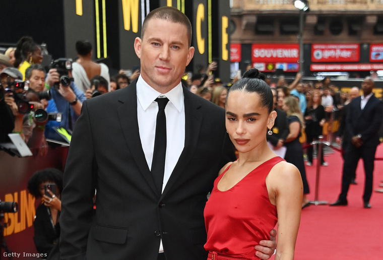 Channing Tatum és Zoë Kravitz. (Fotó: Dave Benett / Getty Images Hungary)