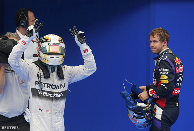 Hamilton még ünnepel, Vettel készül rá