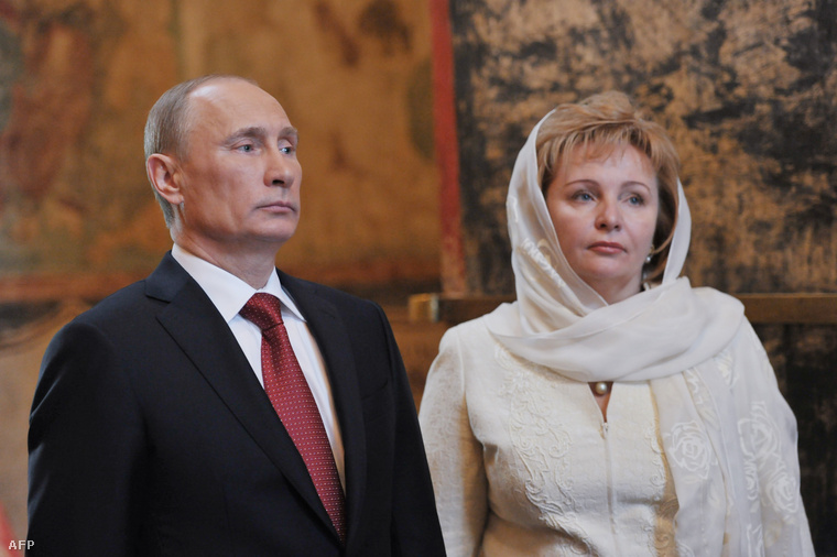 Vlagyimir Putyin és Ljudmila Alekszandrova